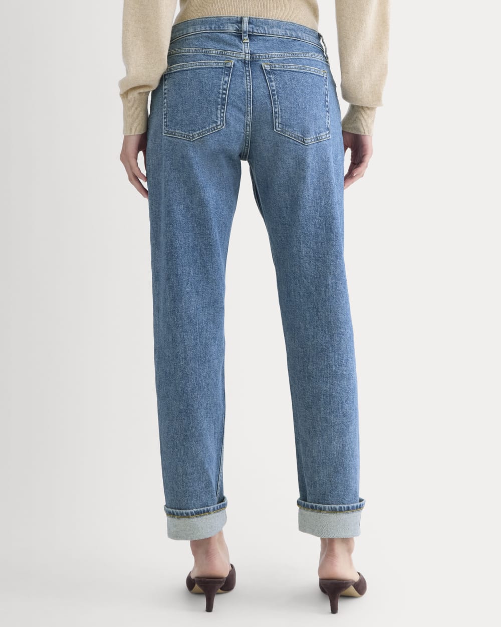 Selvedge Straight Jean | Mid Indigo Wash - Image 5