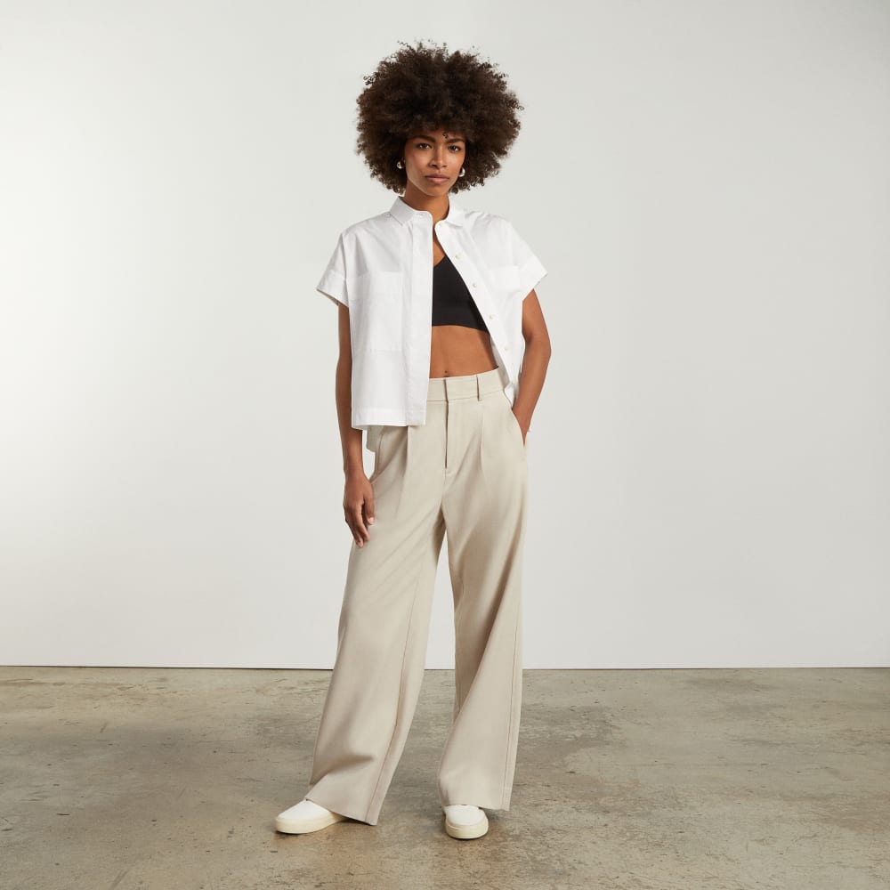 The Short-Sleeve Box Shirt | White - Image 4