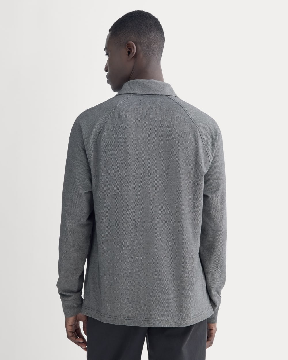 Startup Raglan Polo | Black Chambray - Image 5