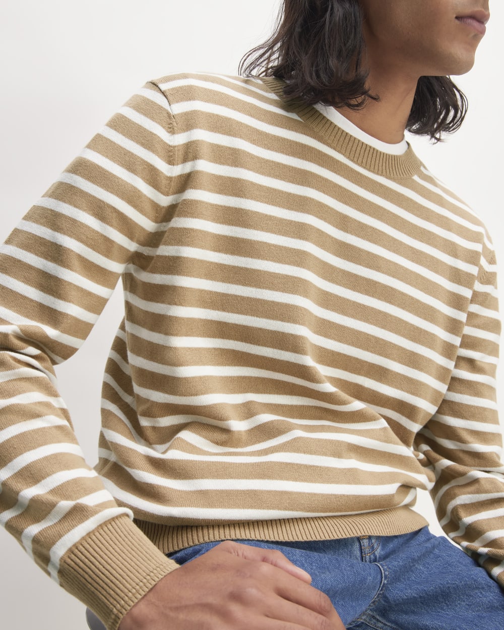 The No-Sweat Sweater | Uniform | Tiger's Eye / Bone - Image 5