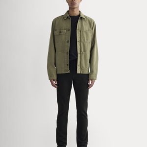 The Slim 4-Way Stretch Organic Jean | Uniform | Black