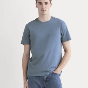 The Essential Organic Crew | Faded Navy