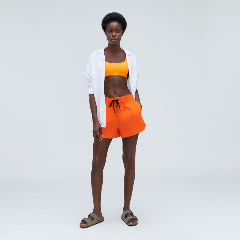 The Seersucker Boxer Short | Bright Orange - Image 6