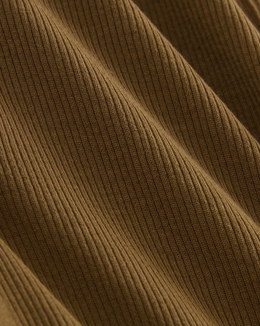 The Luxe Rib Henley | Toffee - Image 6