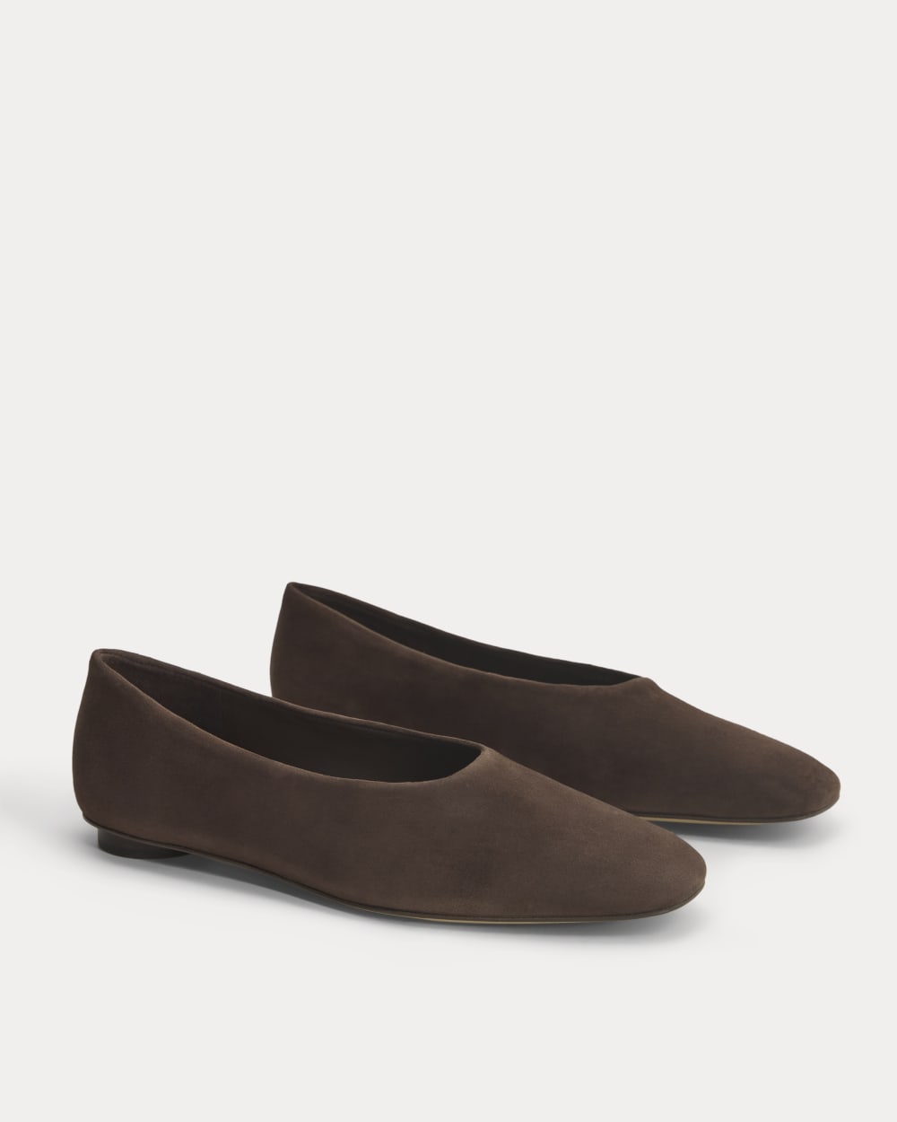Gallery Square-Toe Flat | Deep Brown - Image 2
