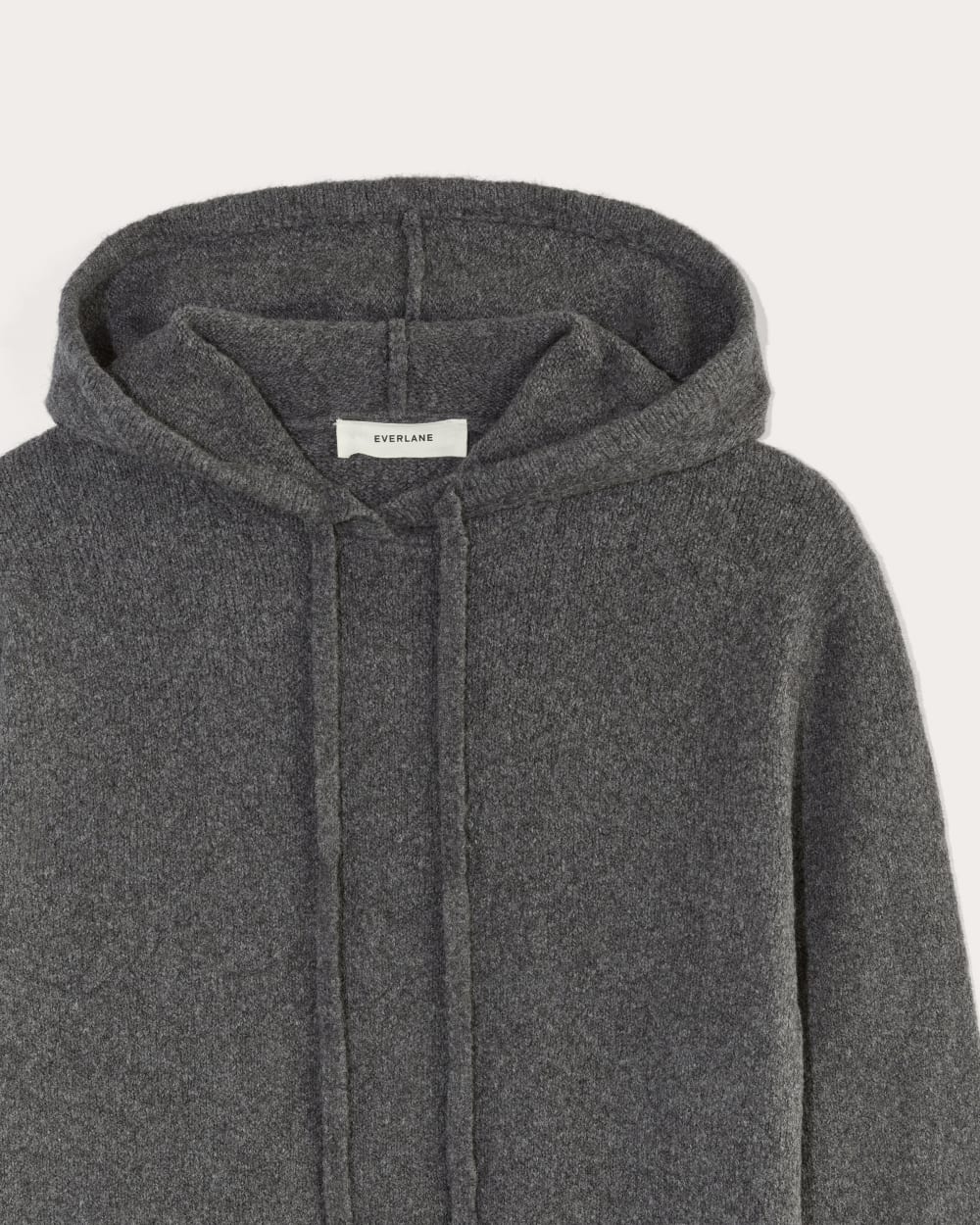 The Oversized Hoodie in Plush Cotton | Charcoal - Image 6