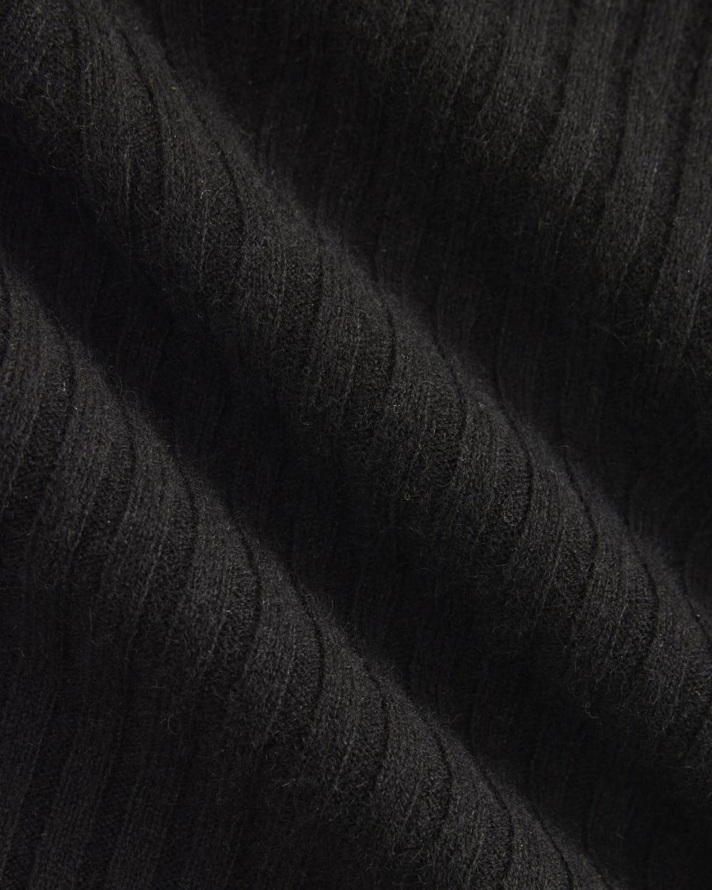 Cashmere Ribbed Boat-Neck Sweater | Black - Image 6