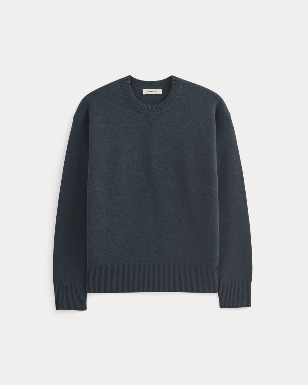 Luxe Merino Double-Knit Sweater | Indigo - Image 2