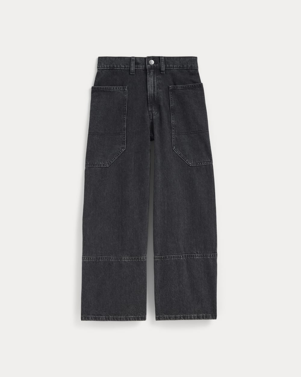 The Way-High® Gardener Cropped Jean | Washed Black - Image 2