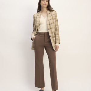 The Bi-Stretch Flare Pant | Cocoa