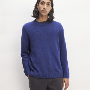 The Premium Merino Crew Neck Sweater | Bellwether Blue Heather
