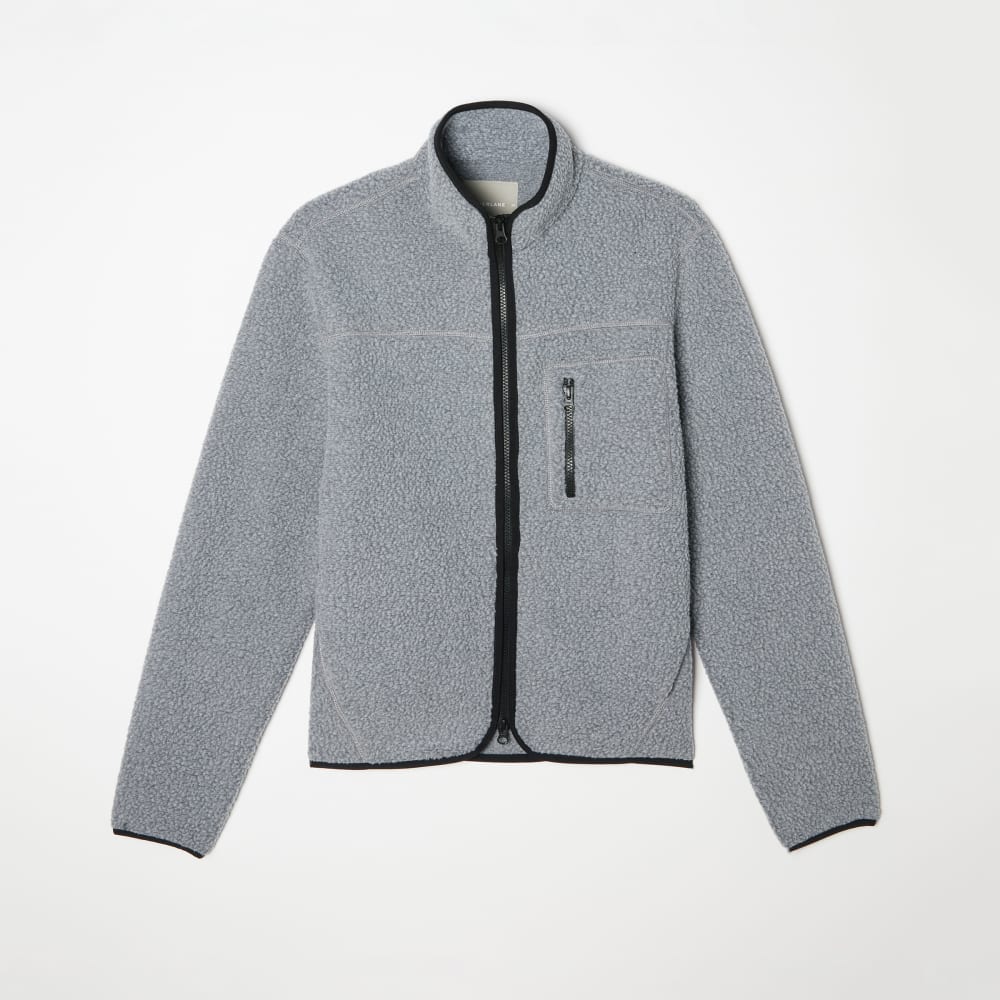 The ReNew Fleece Full Zip | Heathered Coal - Image 2