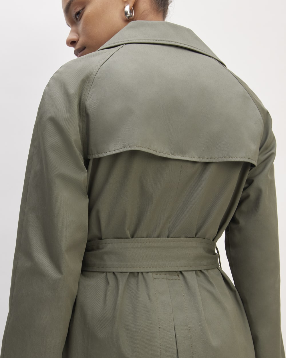 The Trench Coat | Pewter Green - Image 4