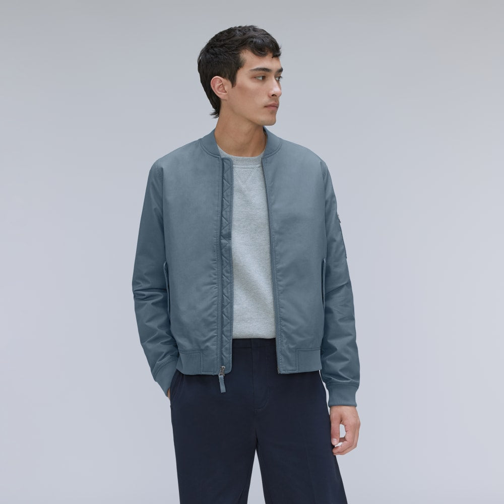 The Bomber Jacket | Uniform | Faded Blue - Image 4
