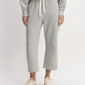 The ReTrack Barrel Sweatpant | Heathered Grey