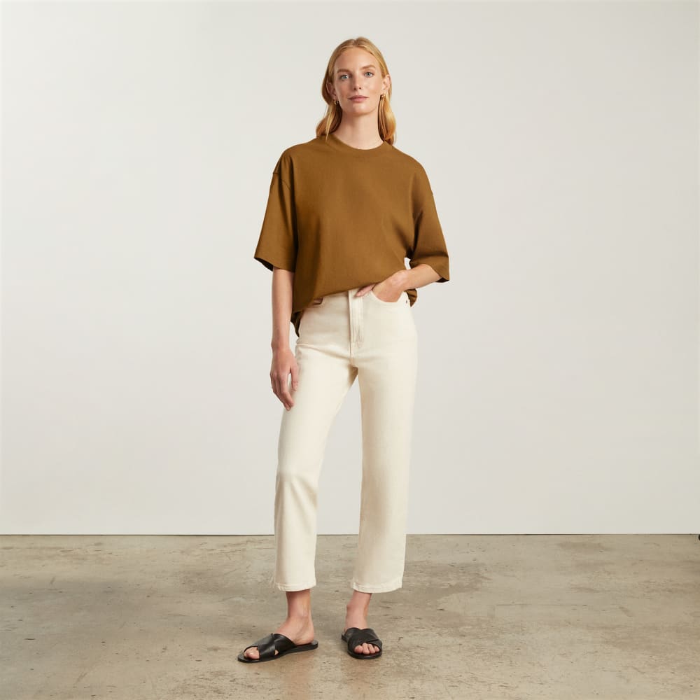 The Premium Weight Relaxed Tee | Tawny Brown - Image 4