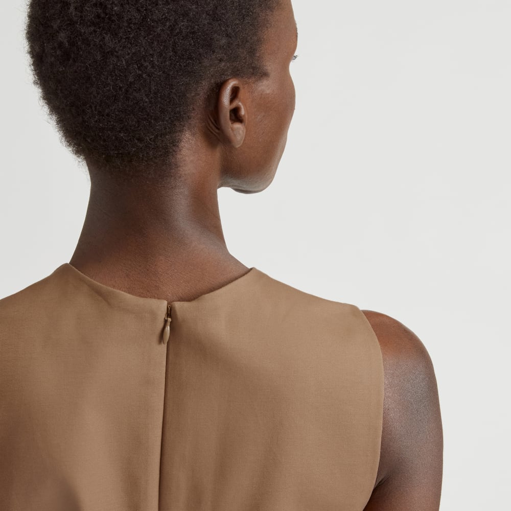 The Structured Cotton Jumpsuit | Toasted Coconut - Image 5