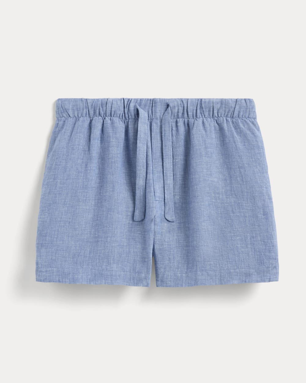 The Drawstring Boxer Short in Linen | Chambray - Image 2