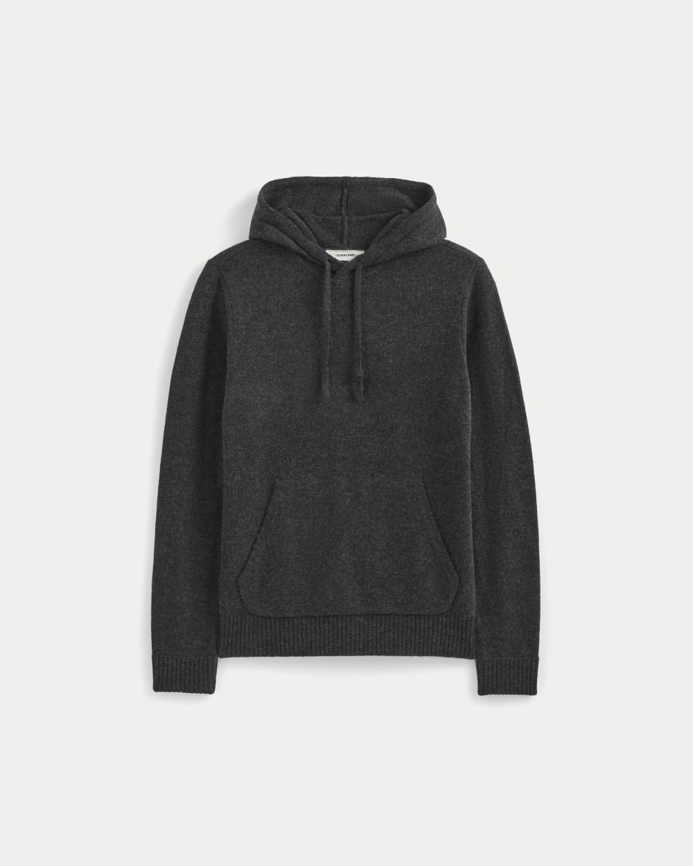 The Felted Merino Hoodie | Charcoal - Image 2
