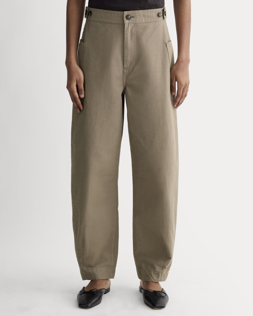 The Fatigue Barrel Pant | Taupe - Image 3