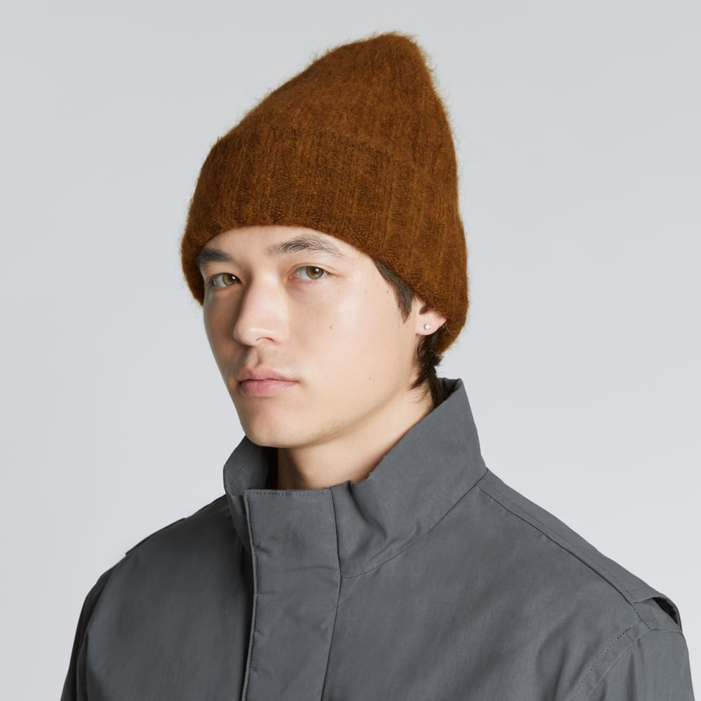 The Alpaca Beanie | Tapenade Heather - Image 2