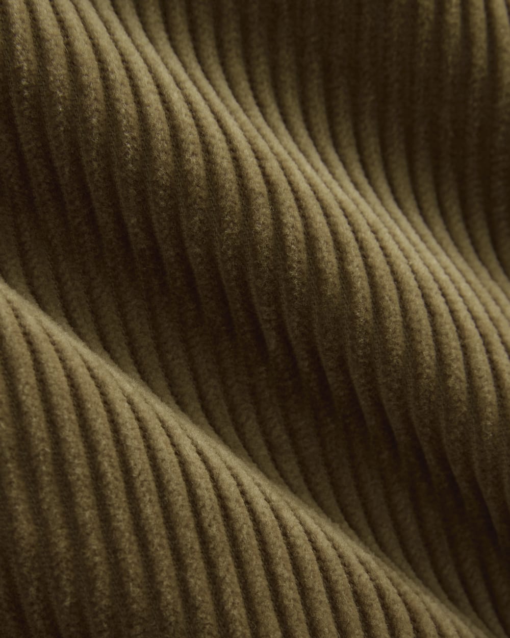 Wide Wale Corduroy Shirt | Aged Brass - Image 6