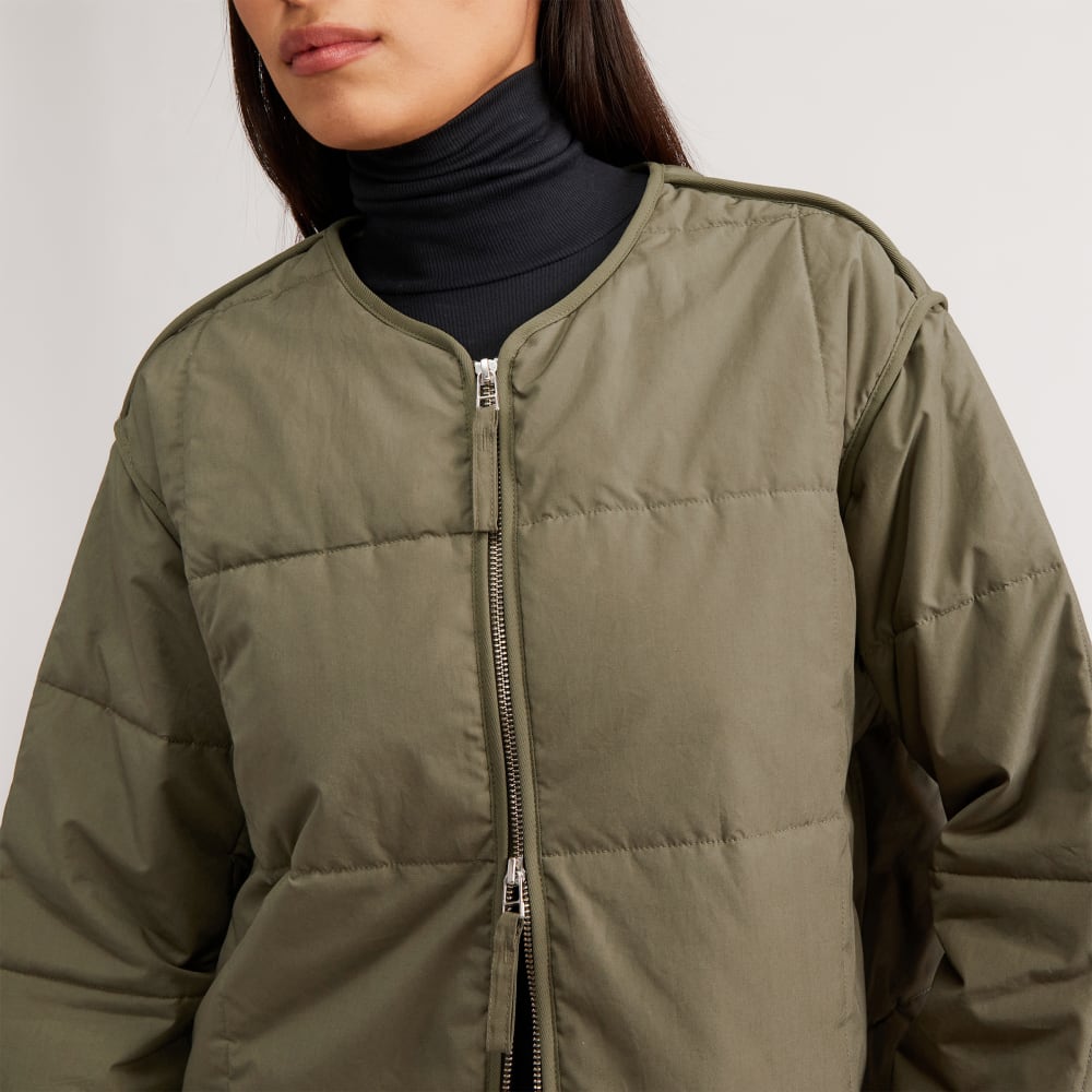 The Quilted Cotton Liner | Kalamata - Image 4