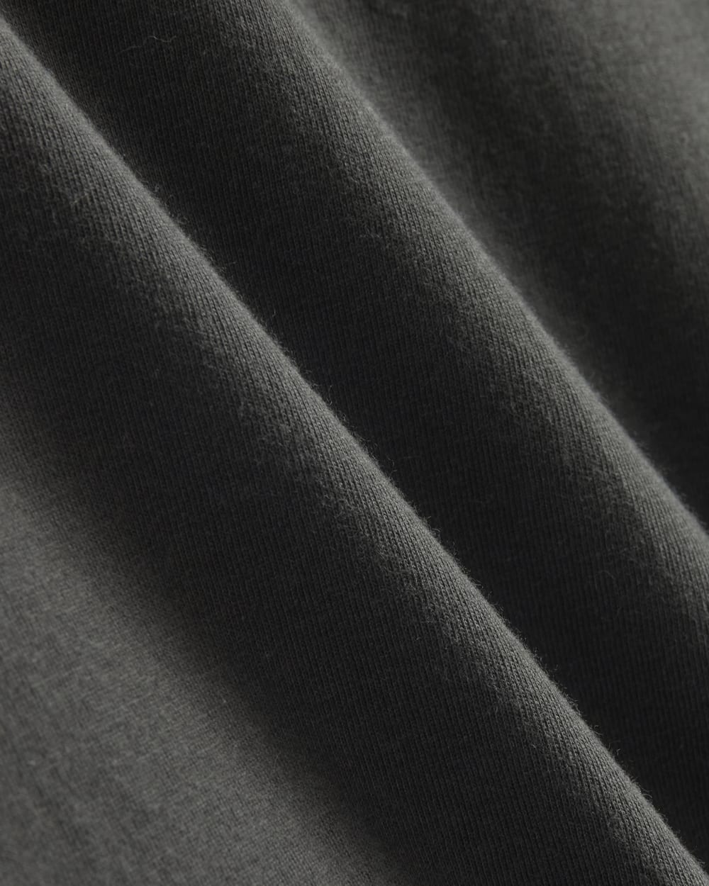 The Box-Cut Tee in Essential Cotton | Washed Black | Pocket - Image 5