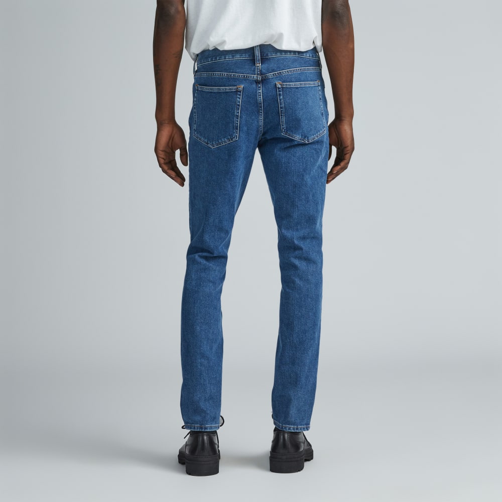 The Slim 4-Way Stretch Organic Jean | Uniform | Marine - Image 6