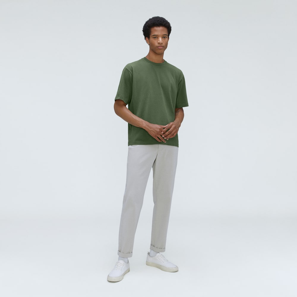 The Premium-Weight Relaxed Crew | Uniform | Forest Green - Image 6