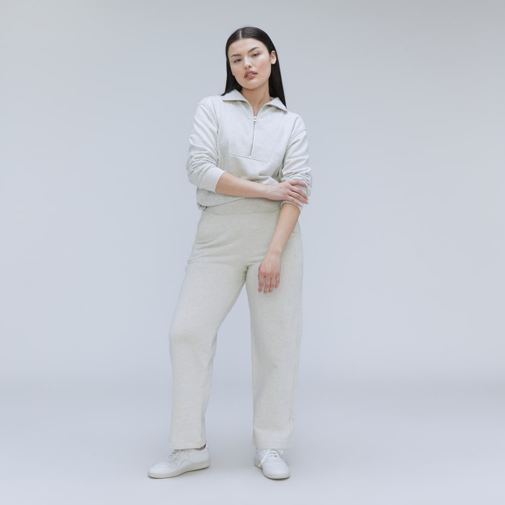The Track High-Waist Pant | Light Heather Grey - Image 3