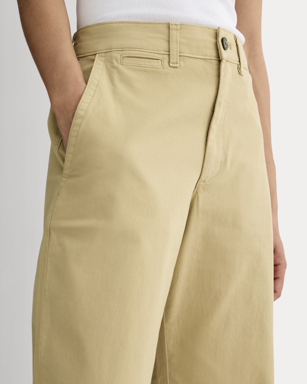 The Wide-Leg Chino | Classic Khaki - Image 4