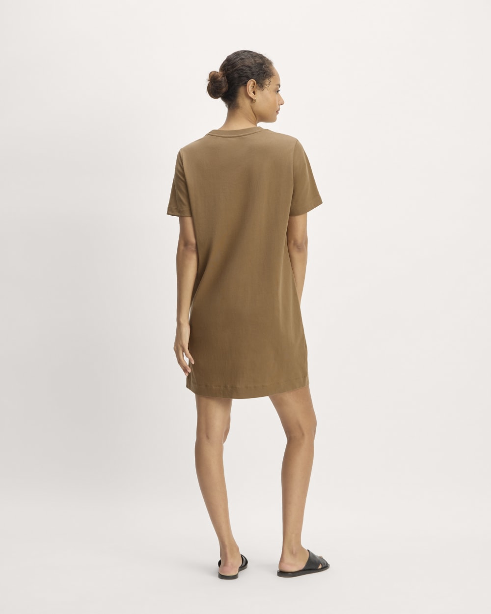 The Organic Cotton Weekend Tee Dress | Toasted Coconut - Image 6