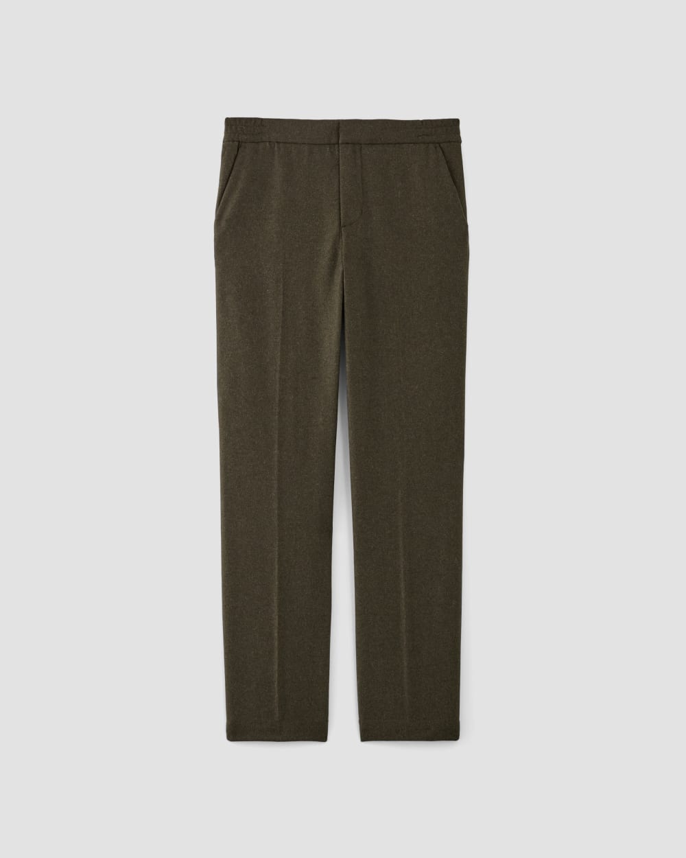 The Wool Flannel Pant | Dark Green - Image 2