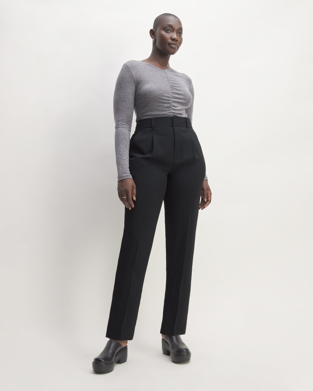 The Japanese GoWeave Way-High® Tapered Pant | Black