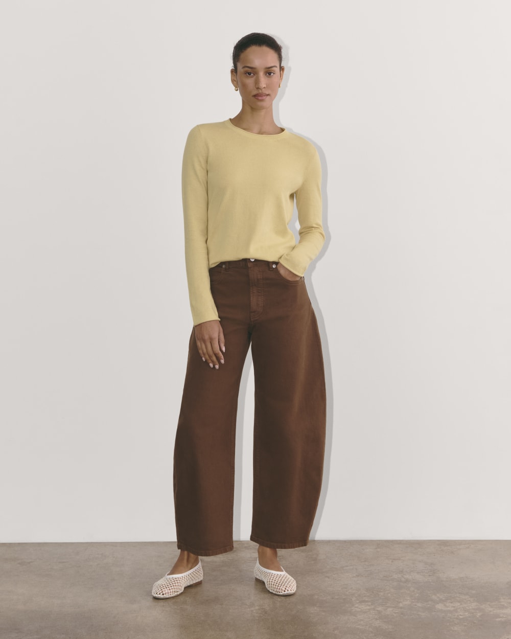 The Crew in Cotton Cashmere | Parsnip - Image 4