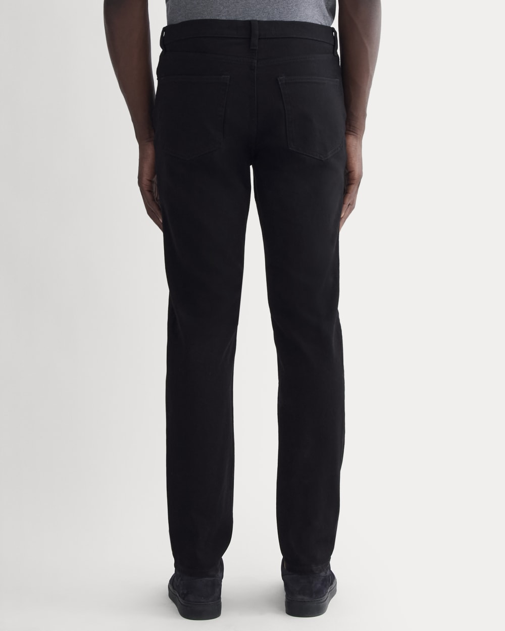 The Relaxed 4-Way Stretch Organic Jean | Uniform | Black - Image 5