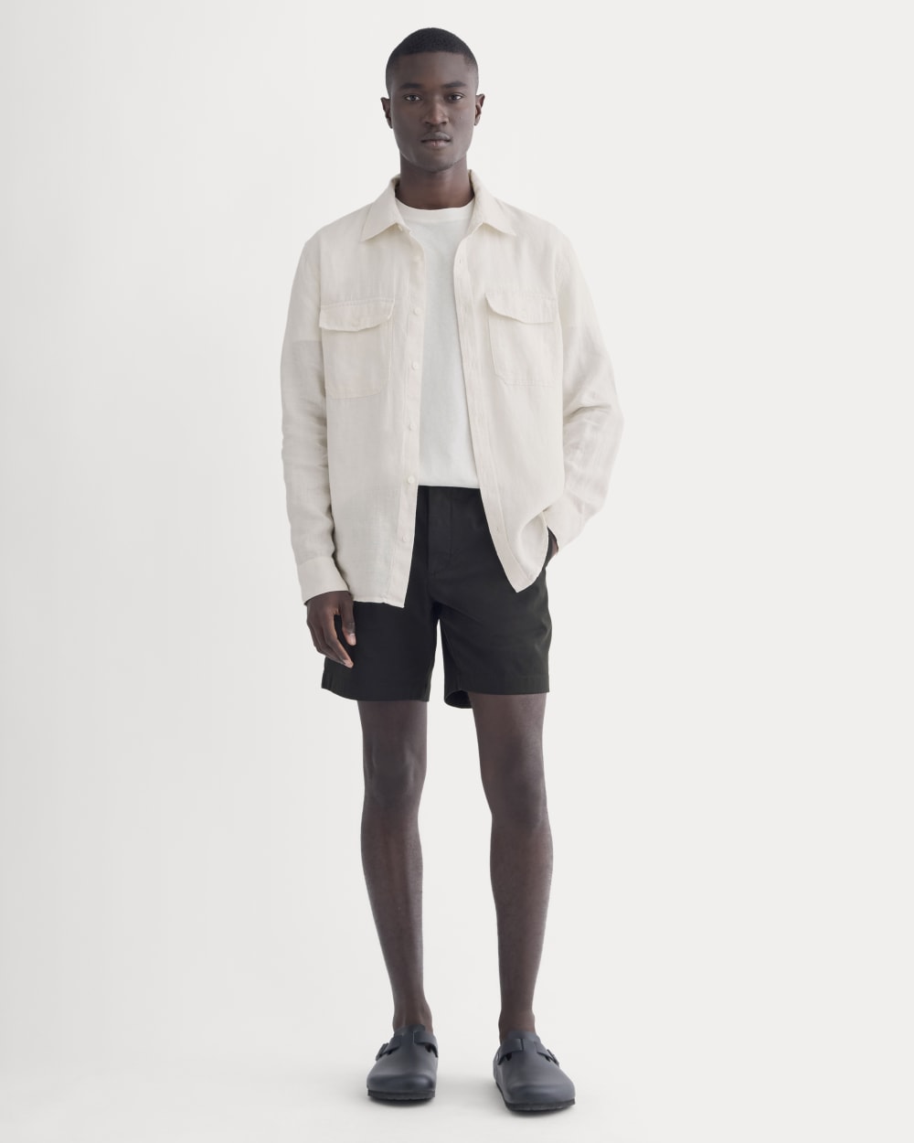 The Pull-On Performance Chino Short | Black - Image 3