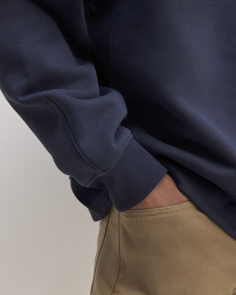 The ReTrack Crewneck Sweatshirt | Navy - Image 5