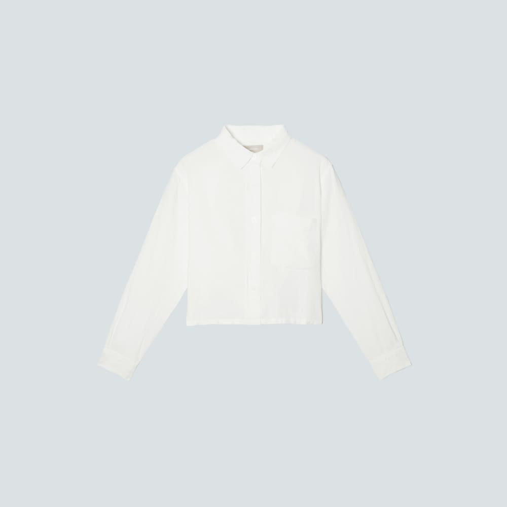 The Linen Way Short Shirt | White