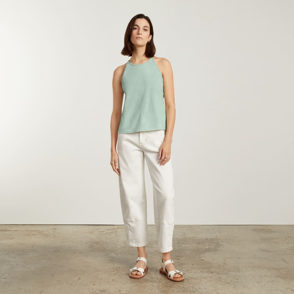 The Hemp Cutaway Tank | White Sage - Image 4