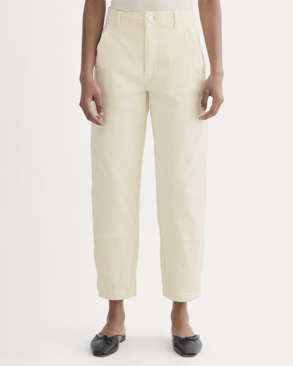The Utility Barrel Pant | Bone | Tall - Image 3