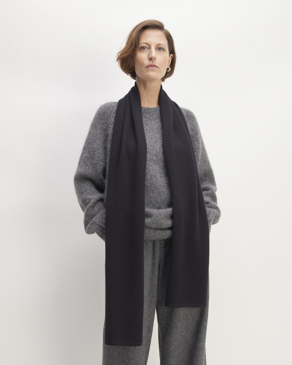 The ReCashmere Scarf | Black - Image 3