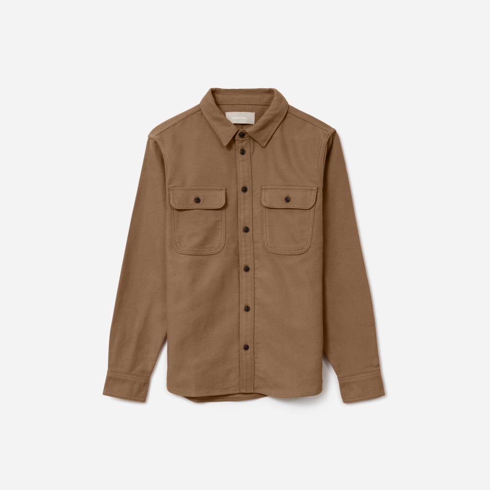 The Heavyweight Overshirt | Uniform | Toasted Coconut - Image 2