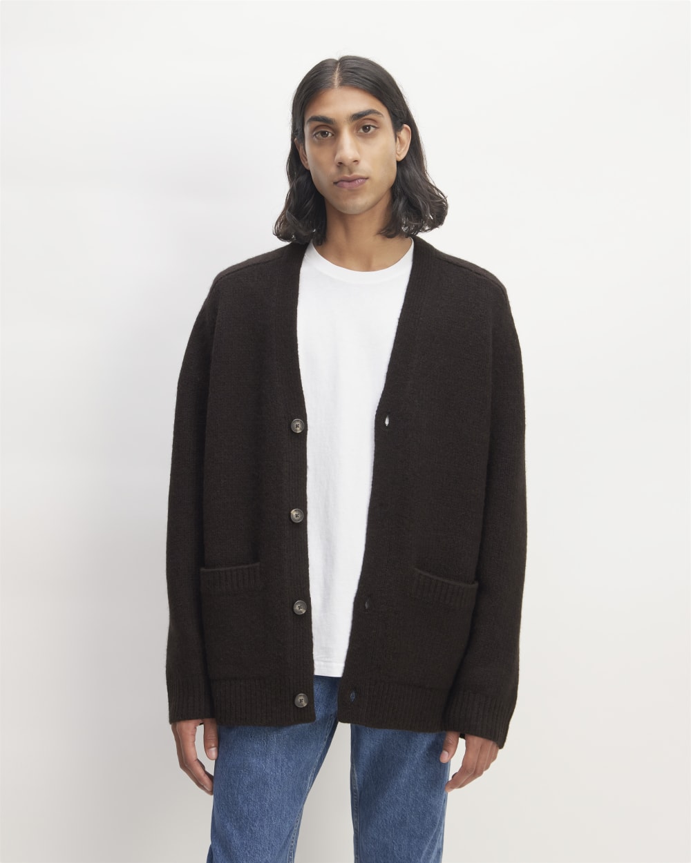 The Cloud Relaxed Cardigan | Black