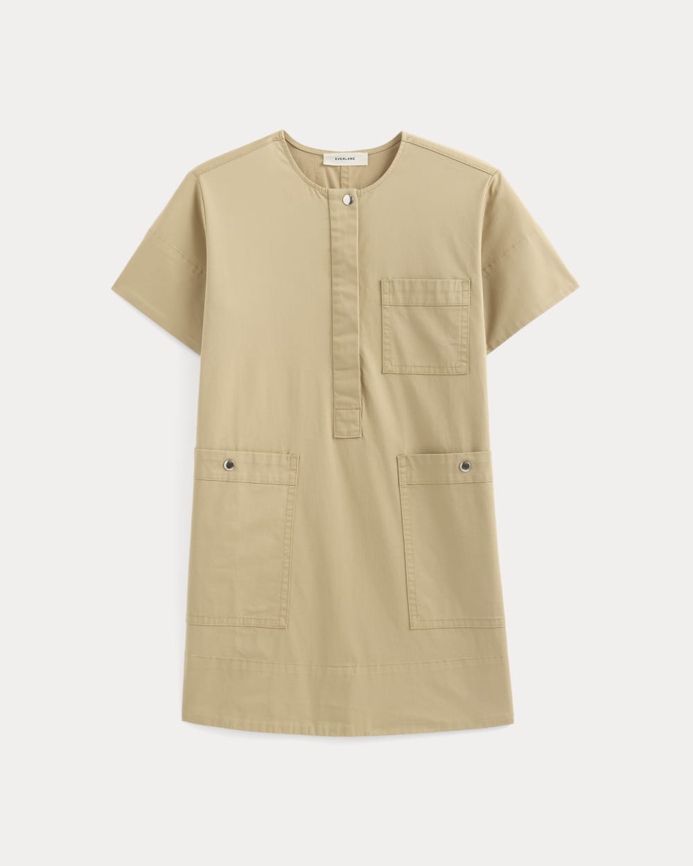 The Safari Mini Dress | Classic Khaki - Image 2