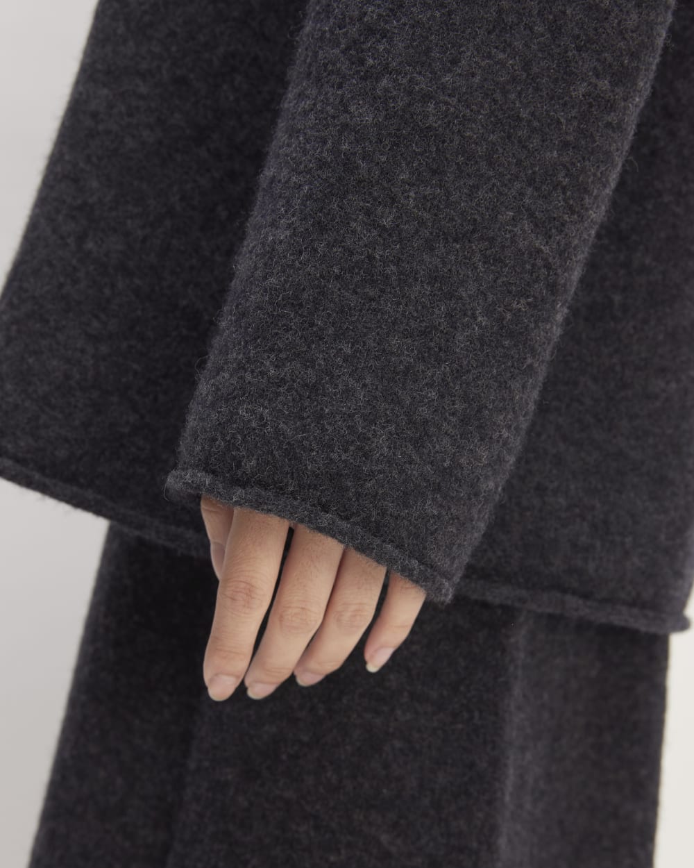 The Cozy-Stretch Crew | Charcoal - Image 5