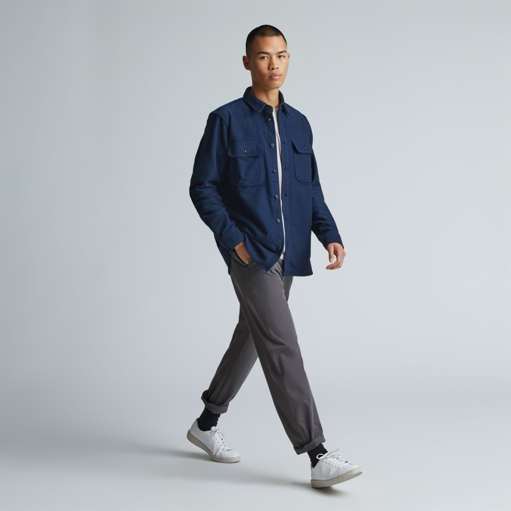 The Heavyweight Overshirt | Uniform | Deep Navy - Image 2