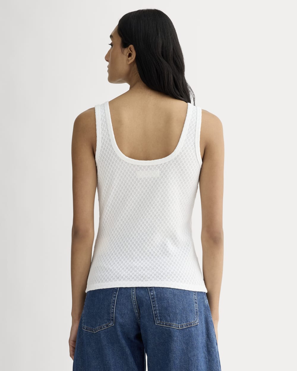 The Pointelle Cami | White - Image 5