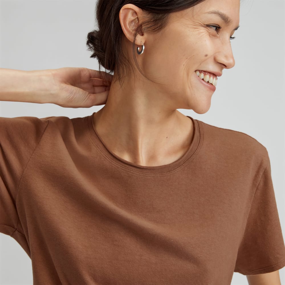 The Relaxed Hemp Tee | Carob Brown - Image 4